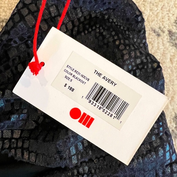 Solid & Striped The Avery Coated Velvet One-Piece NWT - Picture 9 of 9